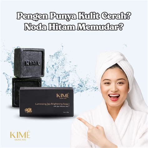 Jual Kime Skincare Jeju Brightening Soap Pack Isi Batang Sabun