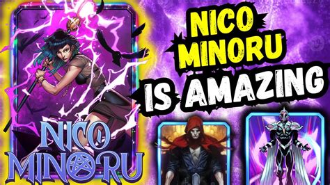 Nico Minoru Makes This Bounce Deck Insane Marvel Snap Deck Youtube