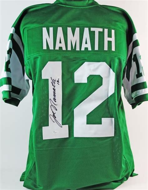 Lot Detail Joe Namath Signed New York Jets Jersey Jsa