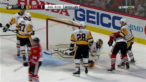 Fleury comes up with three big saves, second being the biggest - YouTube