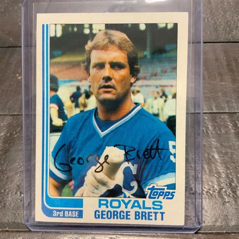 Mavin Topps George Brett Royals Hof