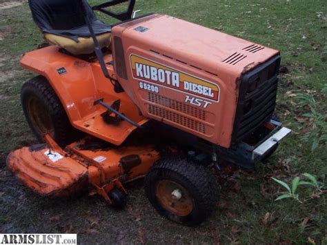 Armslist For Sale Kubota G5200 Diesel Lawn Tractor