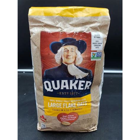 Quaker Large Flake Oats 1kg Bag