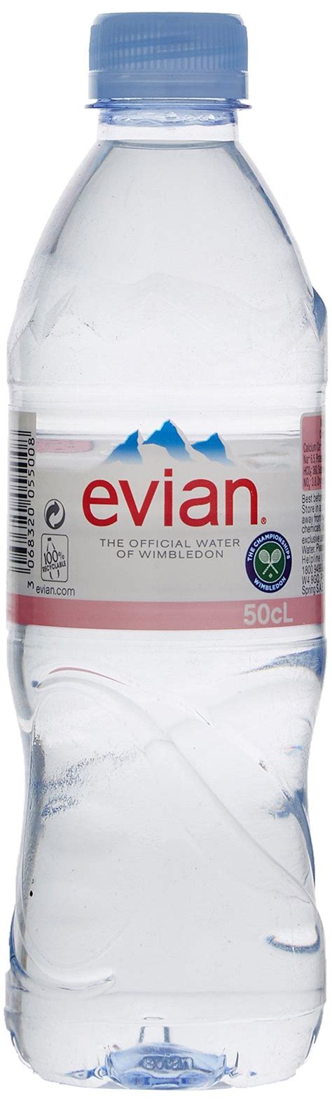 Evian Still Natural Mineral Water 500ml Unflavored 500 Ml