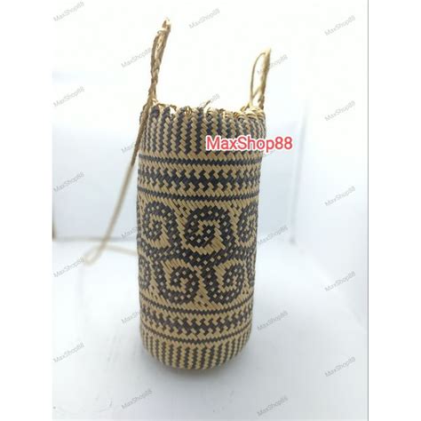 Jual Tas Anjat Suku Dayak Kalimantan Tas Rotan Anjat Selempang