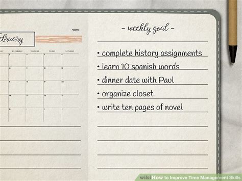 14 Ways to Improve Time Management Skills - wikiHow