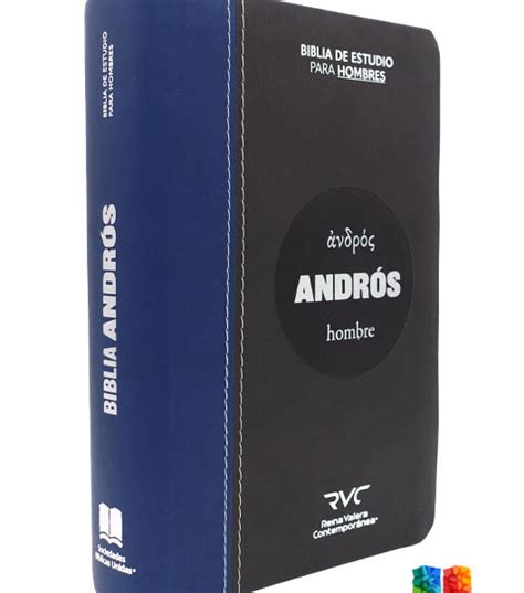 Biblia de Estudio Para Hombres Andrós Sociedad Bíblica CR