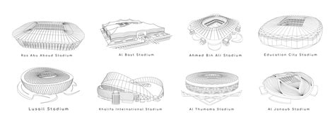 Qatar Stadium Vector Art, Icons, and Graphics for Free Download