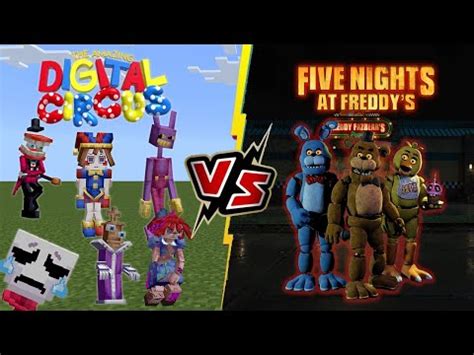 The Amazing Digital Circus Vs Five Nights At Freddy S Movie Fnaf