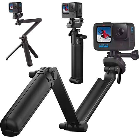 Uchwyt Ramię Statyw Monopod GoPro 3 Way Grip 2 0 do GoPro 12 11 10 9 8