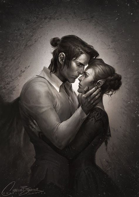 Nesta And Cassian By Charlie Bowater A Court Of Mist And Fury Sarah