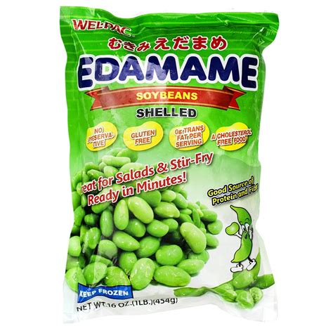 Wel Pac Shelled Edamame Beans 454g Wel Pac Kosher Food Direct To Your Door