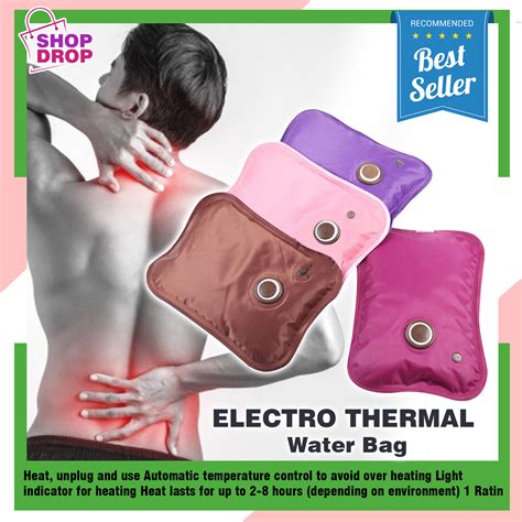 Electric Hot Compress Heat Pack Hot Water Bag Rechargeble Without Water HWB HWB Lazada PH