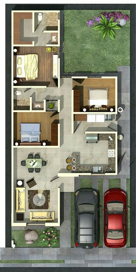 Planos De Casas De Dos Plantas Modernas Por Dentro