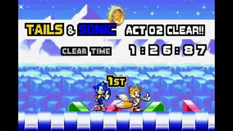 Sonic Advance 3 Twinkle Snow Act 2 Tails Sonic 01 26 87 YouTube