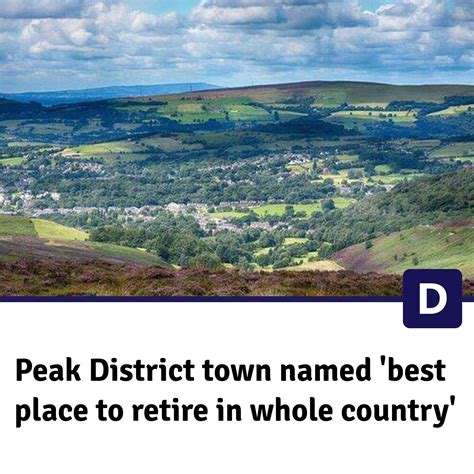 Derbyshire - The charming market town of Glossop has been named the