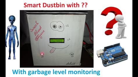 Diy Smart Dustbin With Garbage Level Monitoring Iot Based Garbage