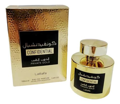 Perfume Lattafa Confidential Private Gold Eau De Parfum Ml