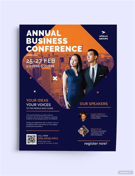 Conference Flyer Template Printable Word Searches