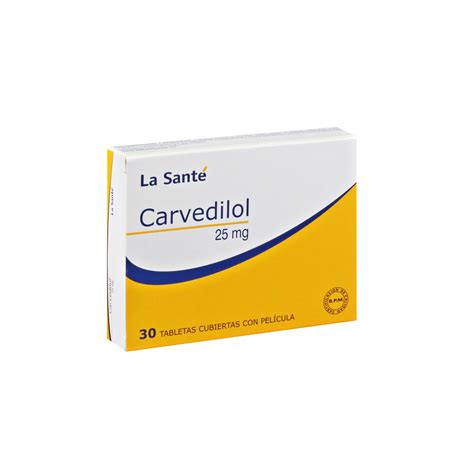 La Santé Carvedilol 25 mg