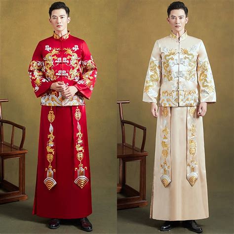 Jual Xiuhe Clothes Ancient Chinese Hanfu Wedding Dress Groom S Clothes