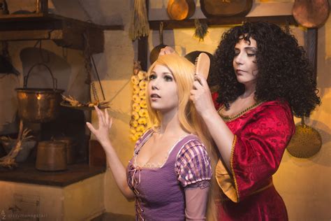 Disney Tangled - Rapunzel and Mother Gothel 4 by KiaraBerry on DeviantArt