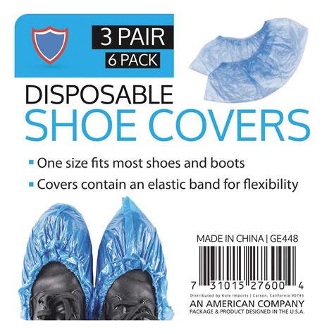 Plastic Shoe Covers Pairs Covers Model Ge Northern Tool