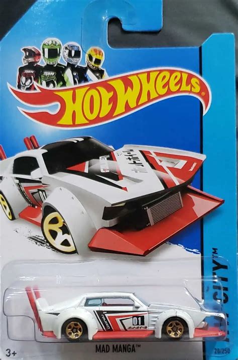 Hot Wheels City Mad Manga Universo Hot Wheels