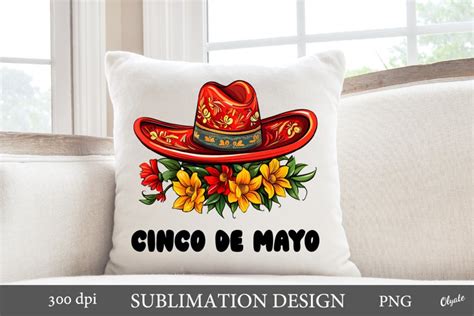 Cinco De Mayo Clipart PNG. Mexican Sombrero PNG