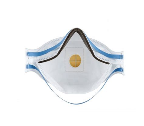 X M Valved Respirators P Flat Fold Reusable Paint Dust Flu Aura