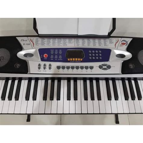 Edavis D 108 54 Keys Electric Keyboard Piano Digital Organ For