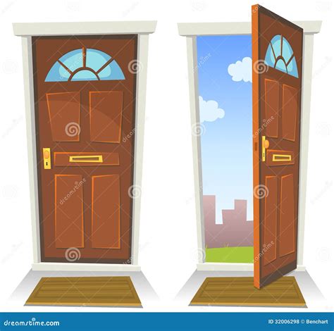 Door animated clipart