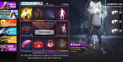 Escolha Royale Free Fire Traz Conjunto Dripado Como Obter Data De