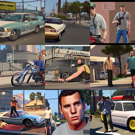 Concept Art Of Jerma In Grand Theft Auto V Gaming Stable