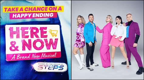 Steps Musical Here Now To Premiere In Birmingham Prior To A West End