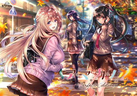 【dl版】【無料】アマカノ2パーフェクトパッチ＋壁紙セット アダルトpcゲーム Fanza Games