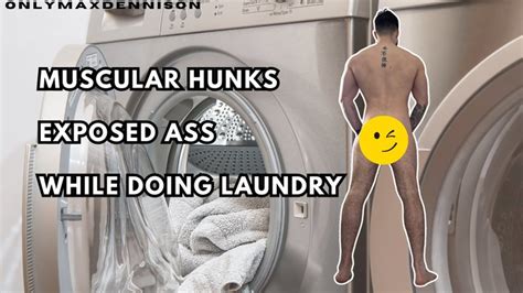 Muscular Hunks Exposed Ass While Doing Laundry Onlymaxdennison Clips4sale