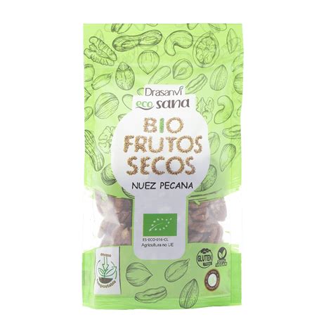 Pecanas Mitades Bio G Doypack Frutos Secos Ecosana Drasanvi Francia