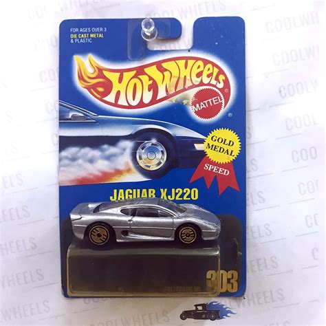 Hot Wheels 1994 Jaguar XJ220 Silver Loose Shopee Malaysia