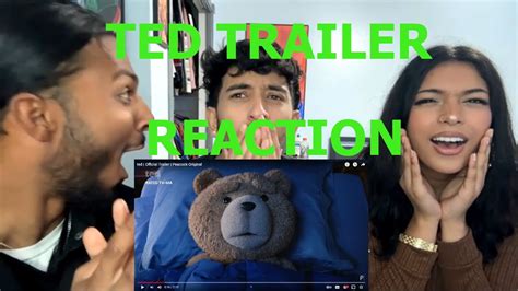 Our Reaction To Ted Official Trailer Peacock Original Youtube