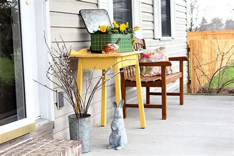 Creative Springtime Front Porch Ideas Design Dazzle