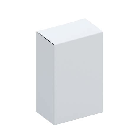 Maqueta De Caja Rectangular Png