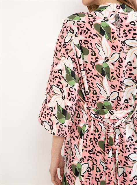 Ripley KIMONO BARBADOS PRINT FLORAL