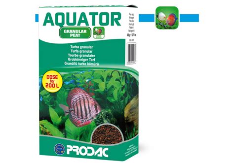 Торф гранулированный Prodac Aquator 400 г