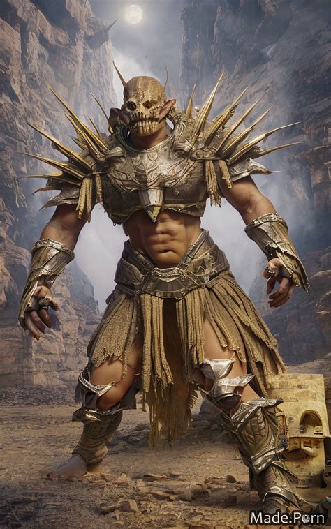 Porn Image Of Mohawk Happy Huge Boobs Alien Planet Standing Fisheye Bodybuilder Created By AI