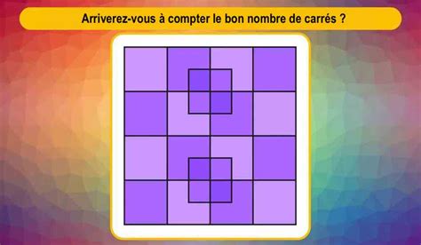 Testez vos compétences Arriverez vous à compter le bon nombre de