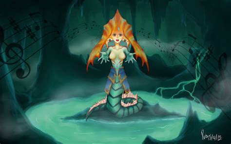 Naga Siren Dota2 By MiNIMacal2on On DeviantArt