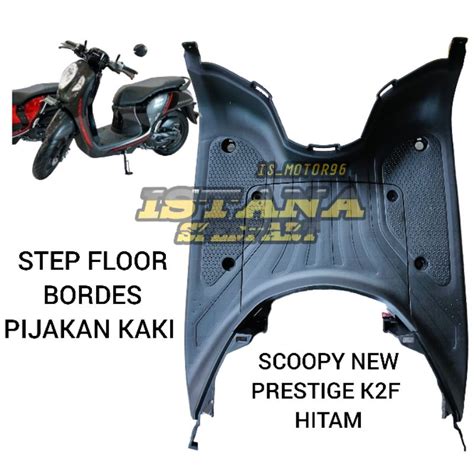 Jual Step Floor Bordes Pijakan Kaki Lantai Dek Atas Scoopy New Prestige