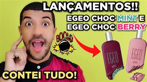 Lan Amentos Egeo Choc Mint E Egeo Choc Berry O Botic Rio E Top