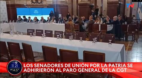 Senadores De Uni N Por La Patria Se Ausentaron Al Debate De La Ley